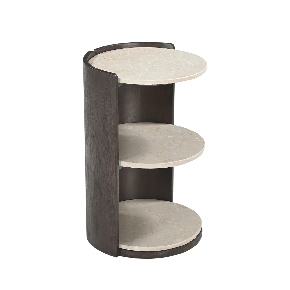 Nachttisch Niva Botticino Marmor 40 cm