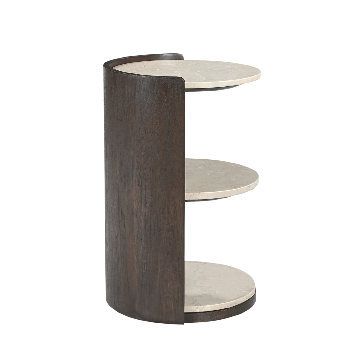 Nachttisch Niva Botticino Marmor 40 cm