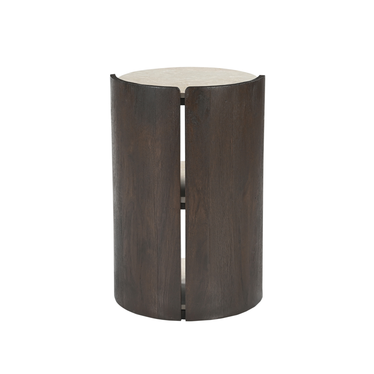 Nachttisch Niva Botticino Marmor 40 cm