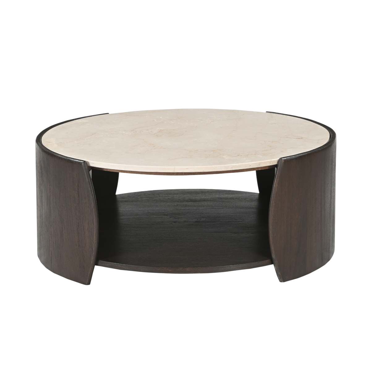 Couchtisch Rune Botticino Marmor 80 cm