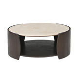 Couchtisch Rune Botticino Marmor 80 cm