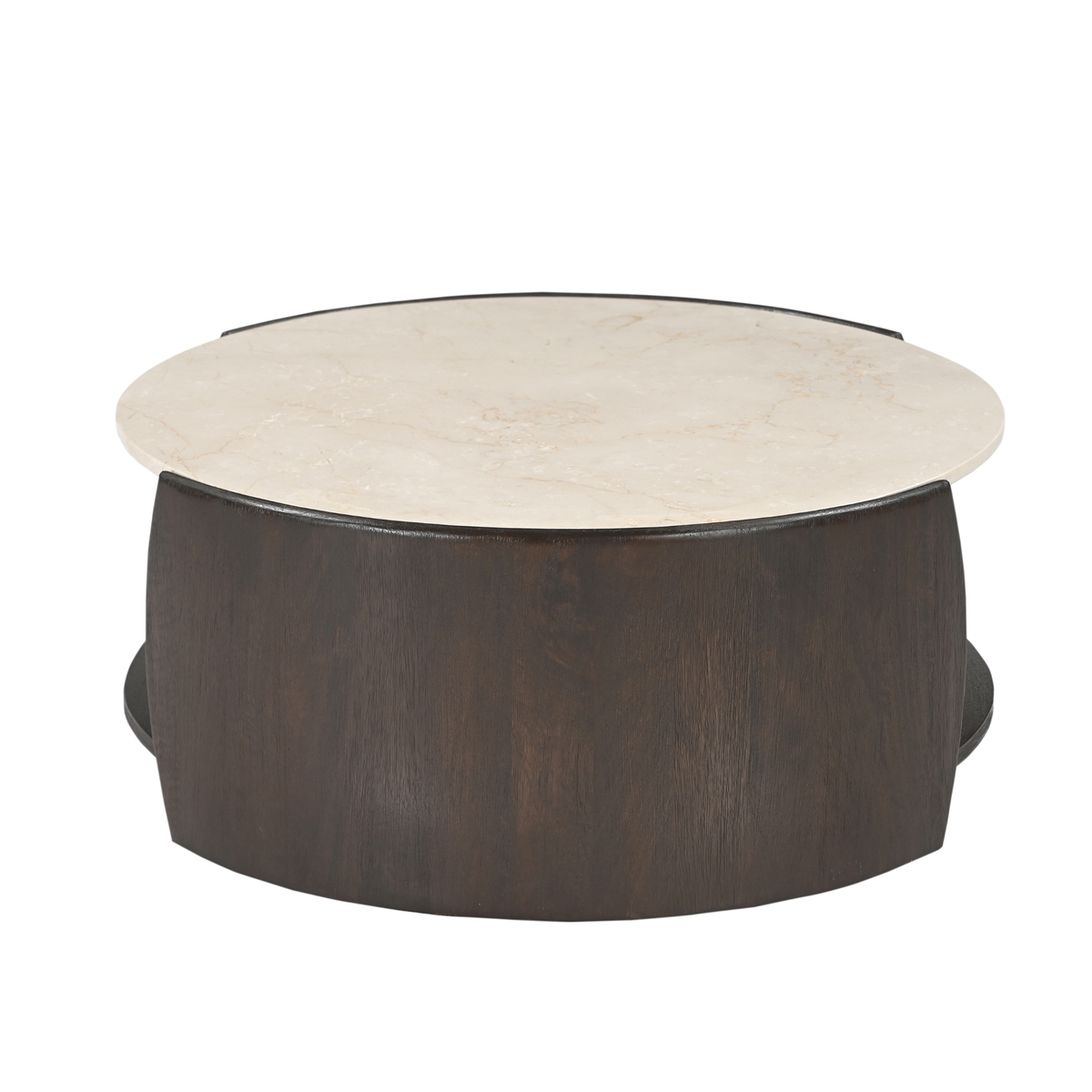 Couchtisch Rune Botticino Marmor 80 cm