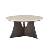 Couchtisch Milo Botticino Marmor 80 cm