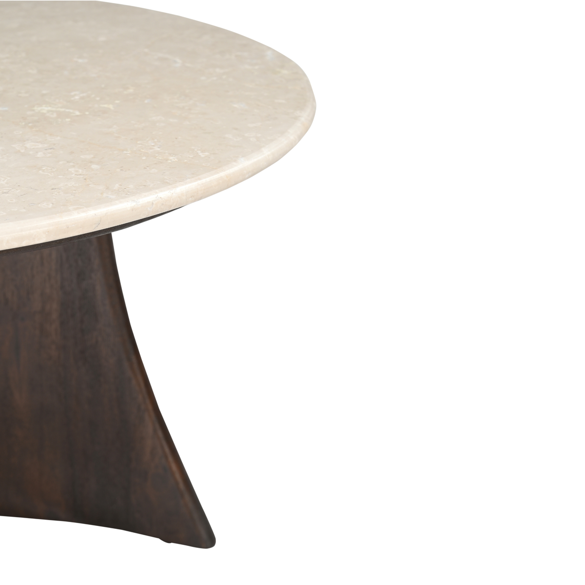 Couchtisch Milo Botticino Marmor 80 cm