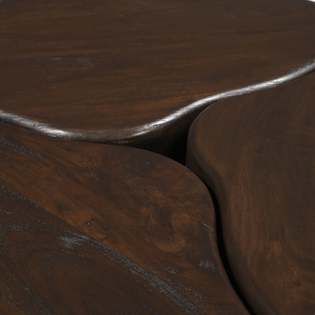 Couchtisch Elara Mangoholz Braun 115 cm
