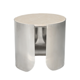 Couchtisch Zeli Botticino Marmor 45 cm