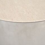 Couchtisch Zeli Botticino Marmor 45 cm
