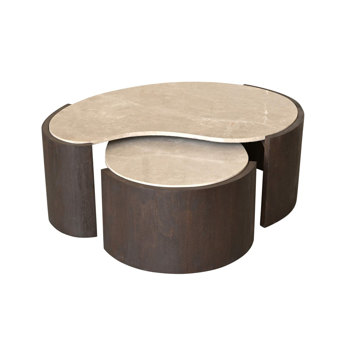 Beistelltisch Lume Marmor 71 cm