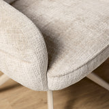 Sitz für Esszimmerstuhl Bella Off-White