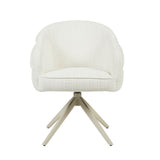 Drehstuhl Bella Off-White Gestell Sand