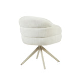 Drehstuhl Bella Off-White Gestell Sand