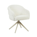Drehstuhl Bella Off-White Gestell Sand