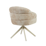 Drehstuhl Bella Beige Gestell Sand