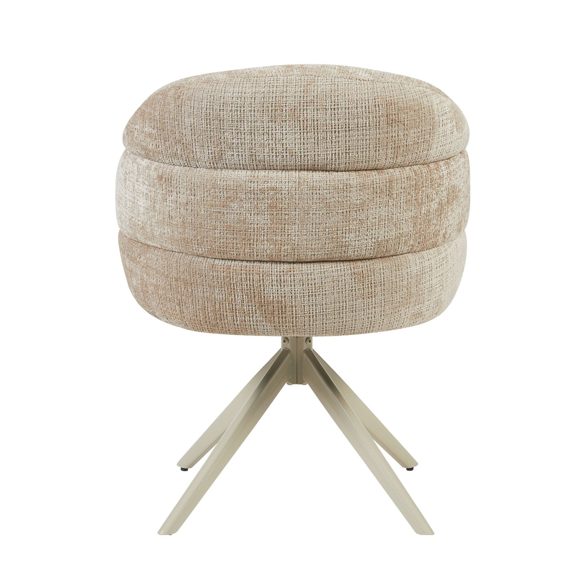 Drehstuhl Bella Beige Gestell Sand