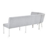 Sitzbank Riff, Beige, 70 bis 200 cm