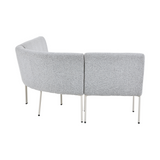 Sitzbank Riff, Beige, 70 bis 200 cm