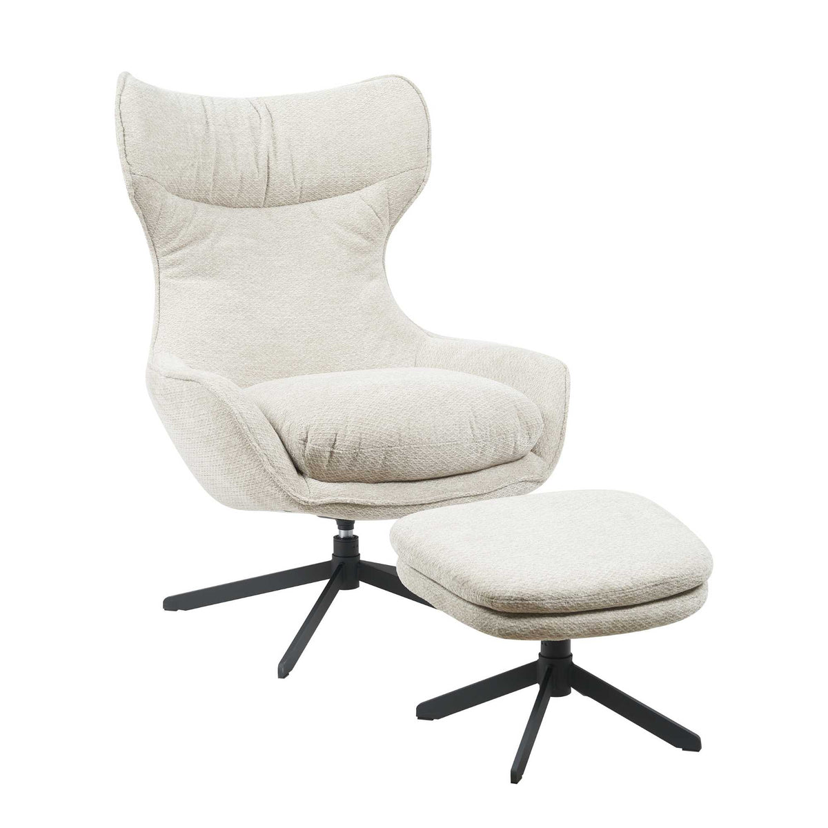 Drehsessel Olivia Taupe