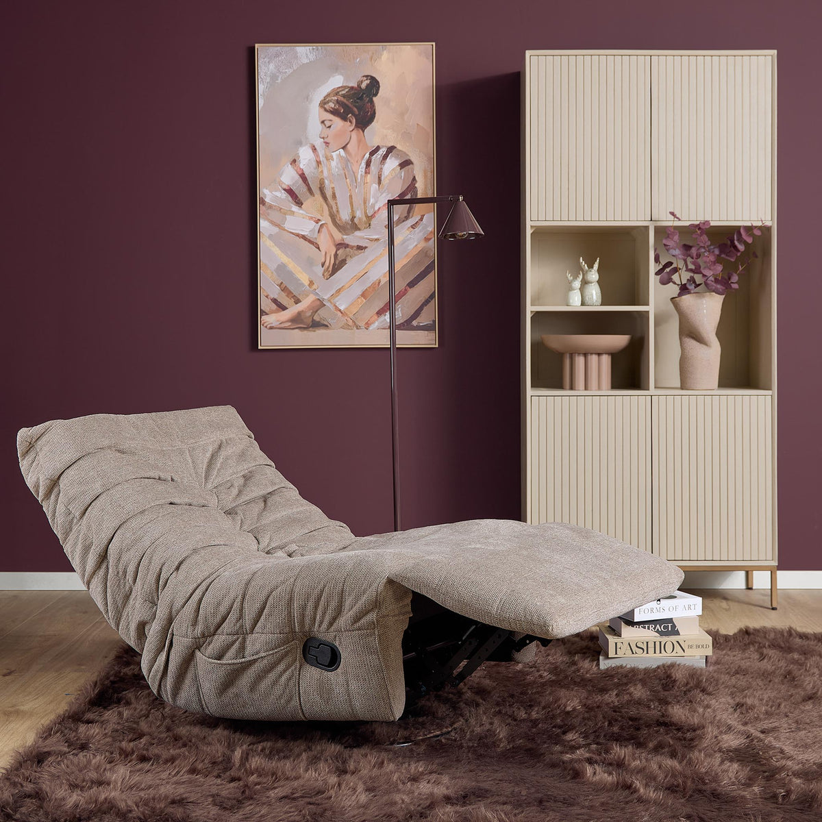 Relaxsessel Zen Taupe