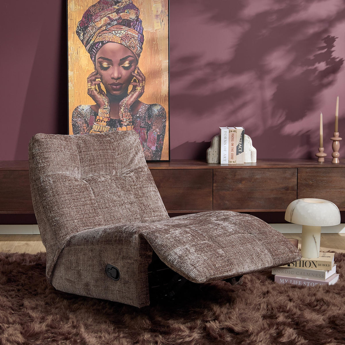 Relaxsessel Chill Braun