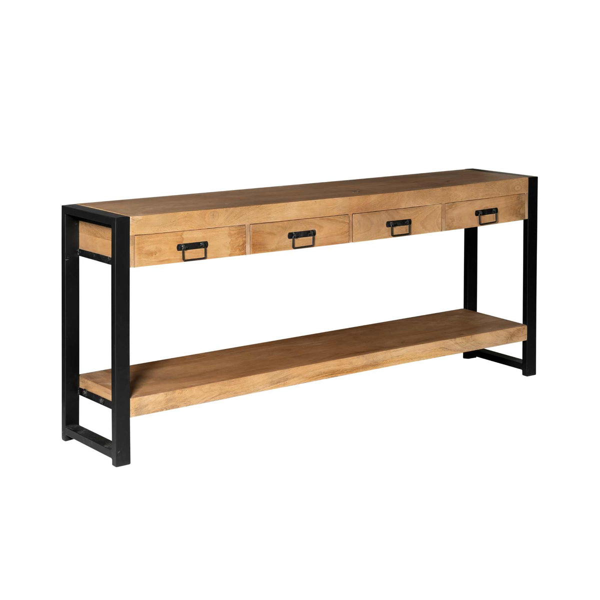 Konsolentisch Boaz Natur Mangoholz 180 cm