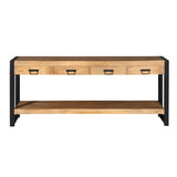 Konsolentisch Boaz Natur Mangoholz 180 cm