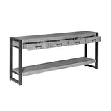 Konsolentisch Boaz Natur Mangoholz 180 cm