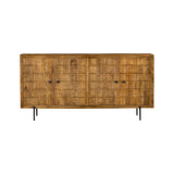 TV-Lowboard Arlington Natur Mangoholz 240 cm