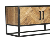 TV-Lowboard Arlington Natur Mangoholz 240 cm