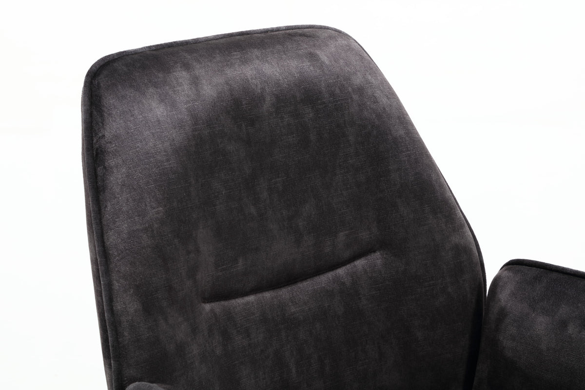 Samt Armlehnenstuhl Noma Velours in 5 Farben drehbar