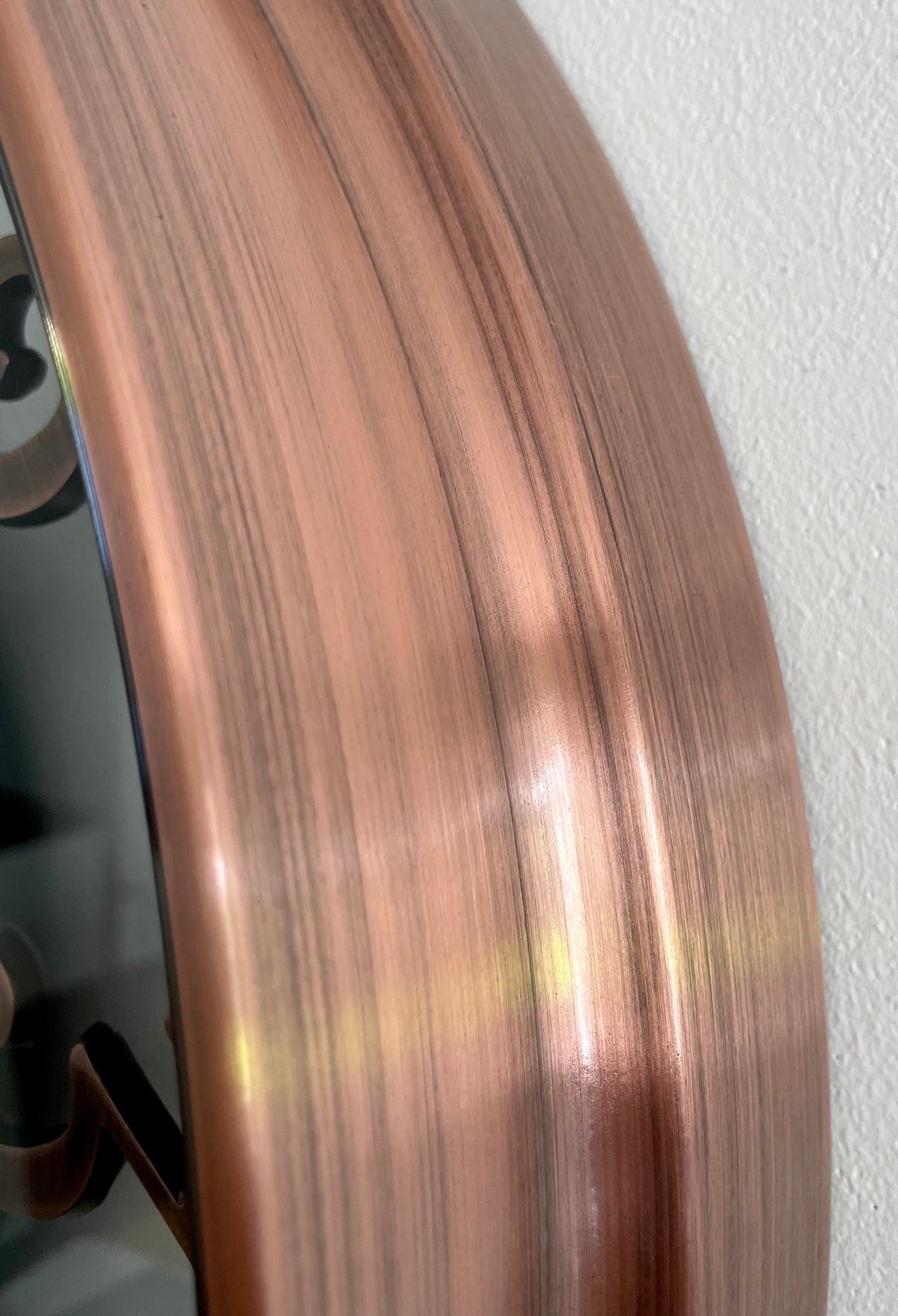 70 cm Wanduhr Zahnrad Berlin Zählwerk Animation Kupfer