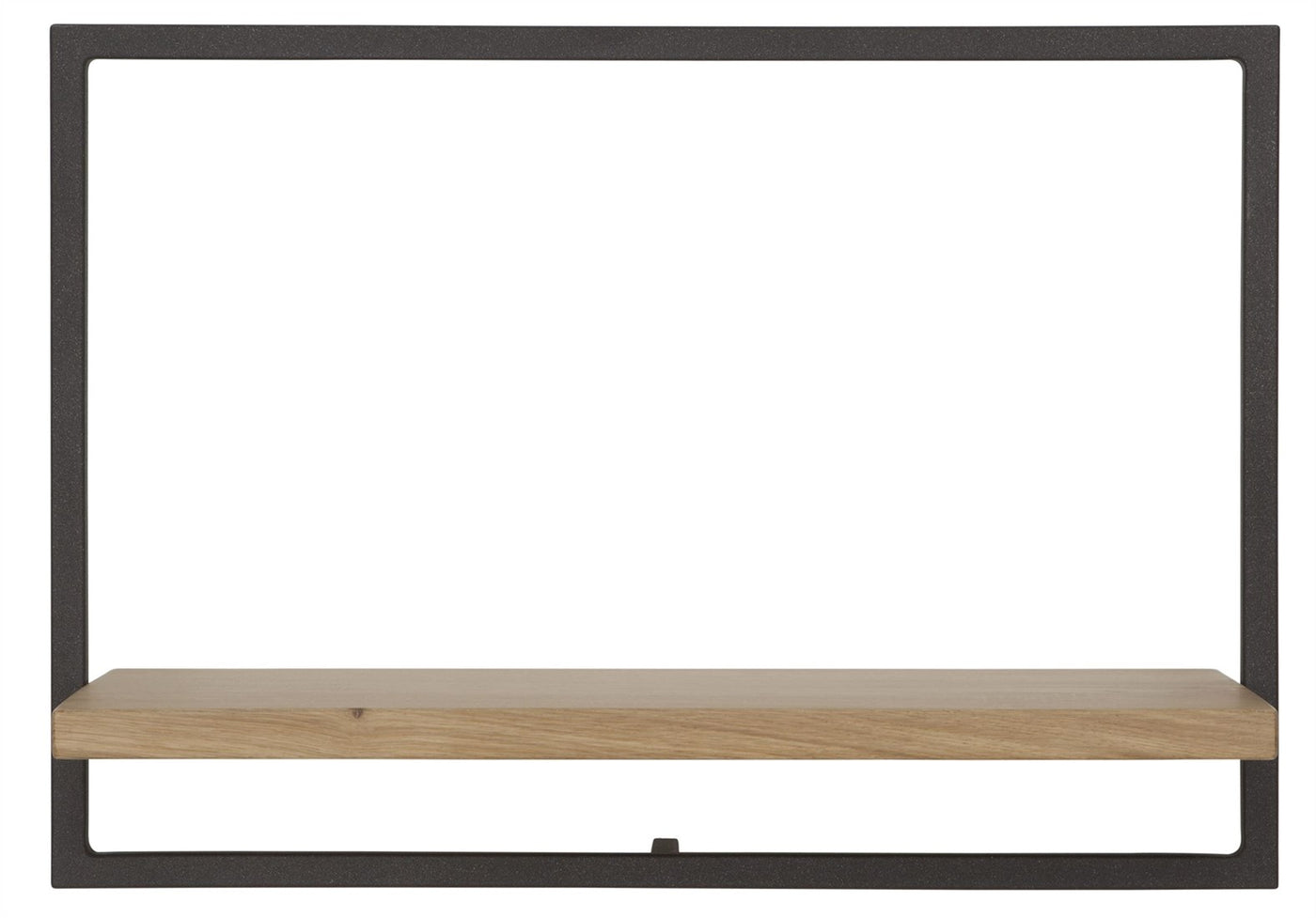 SHELFMATE Typ C Wandregal Eiche geölt Industrial Möbel Metall Hängeregal Regal Look Holz