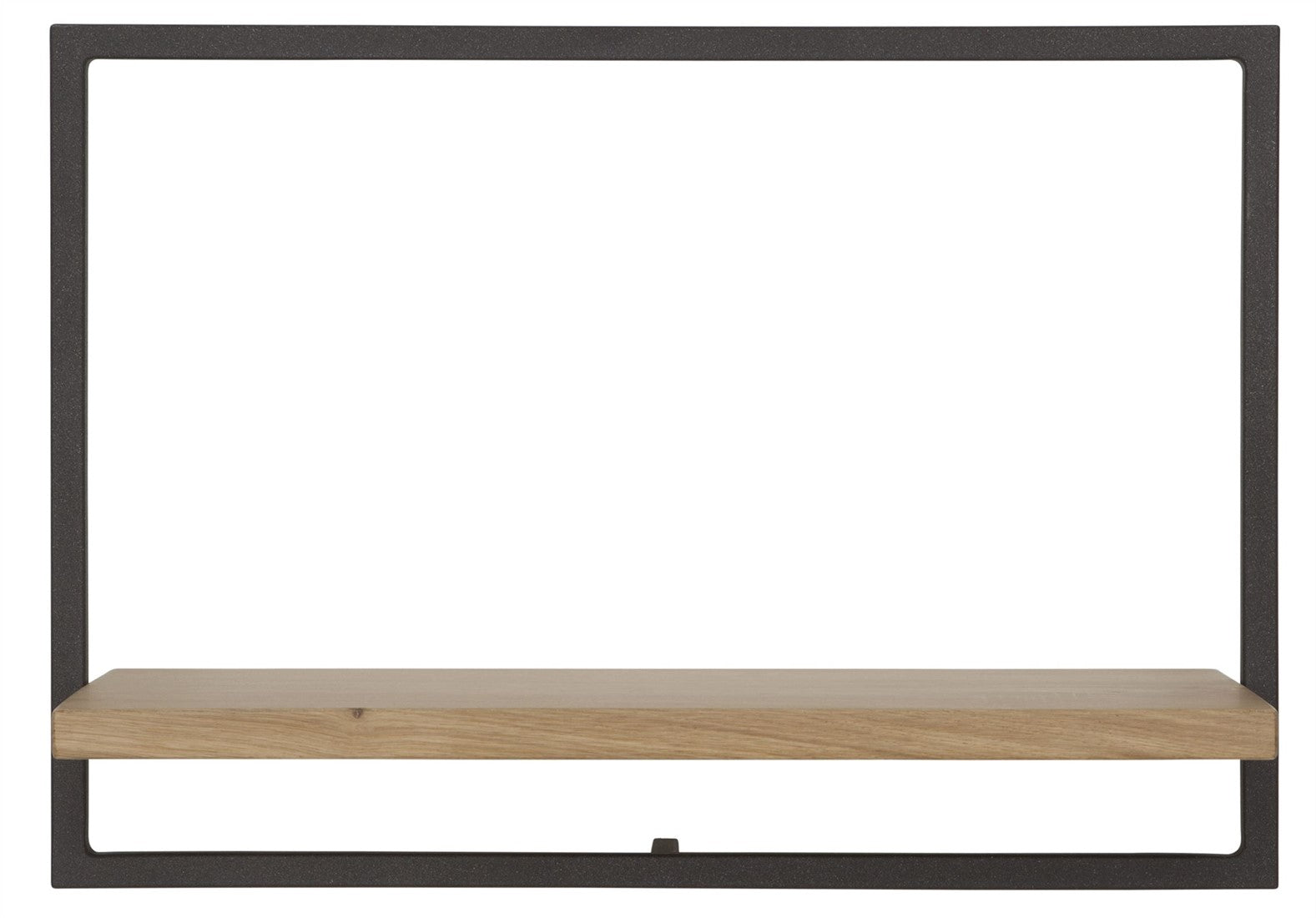SHELFMATE Typ C Wandregal Eiche geölt Industrial Möbel Metall Hängeregal Regal Look Holz