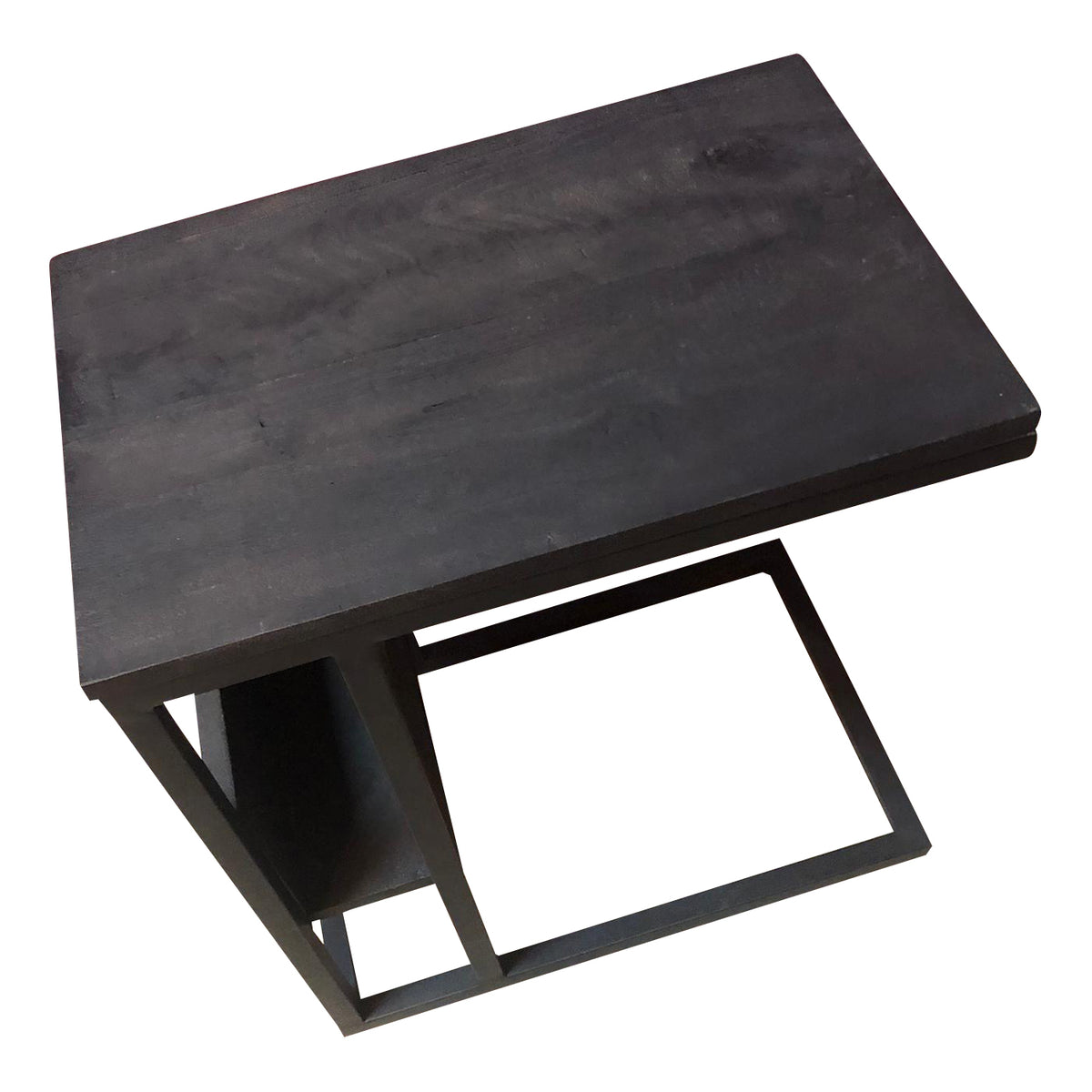Slider Schwarz Mangoholz 53 cm