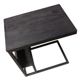 Slider Schwarz Mangoholz 53 cm