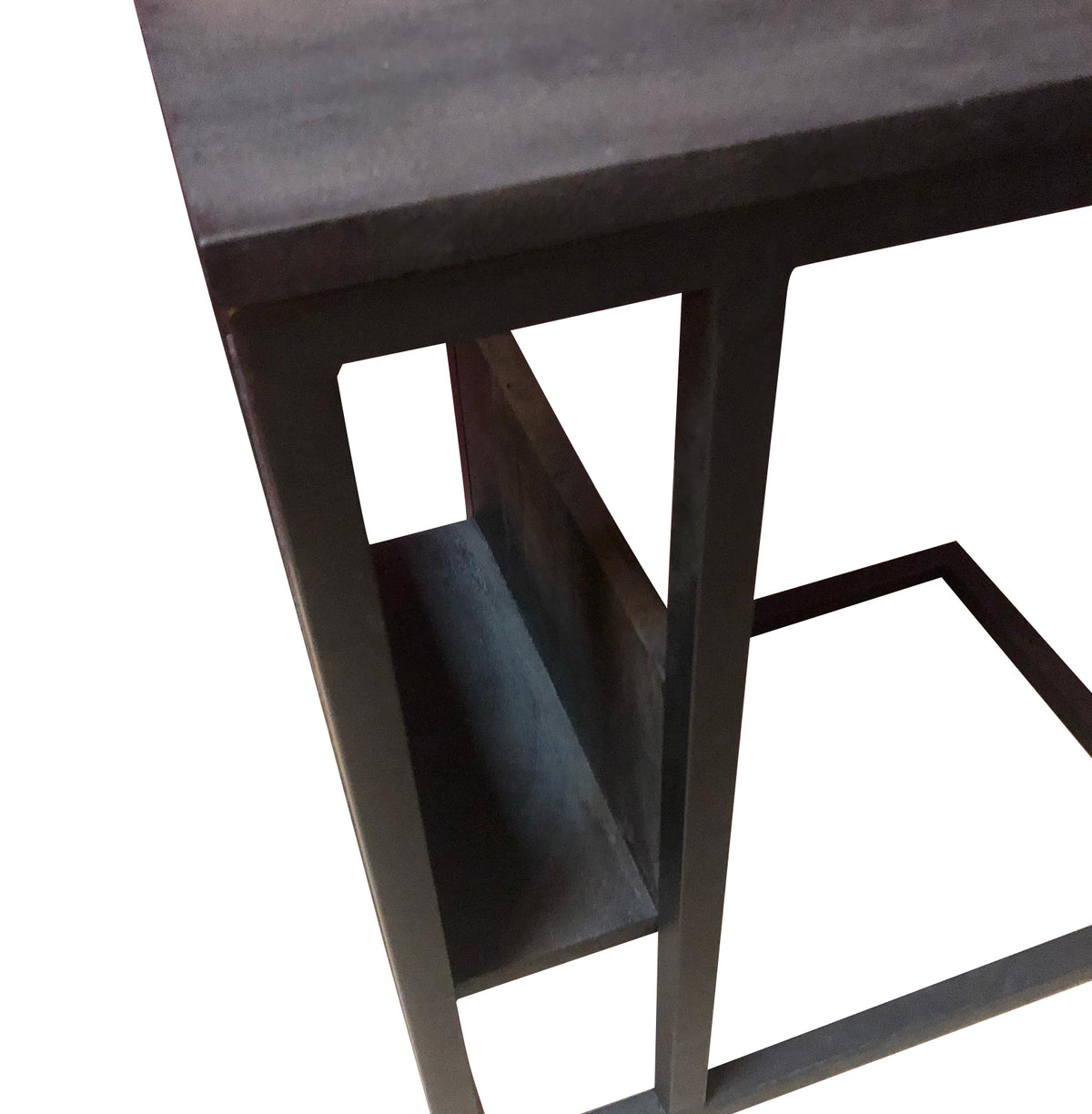 Slider Schwarz Mangoholz 53 cm