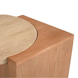 Beistelltisch Numa Natur Travertin 60 cm