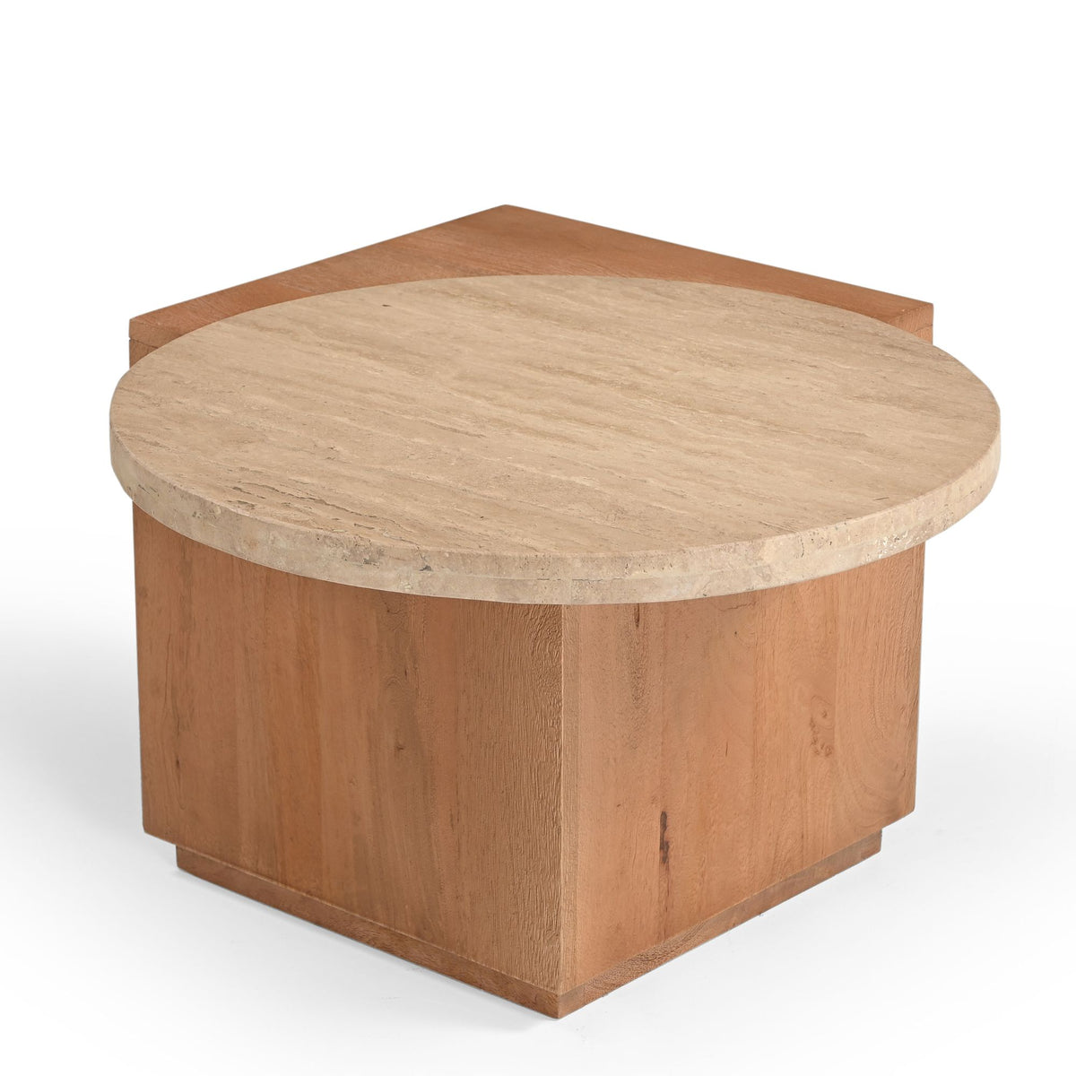 Beistelltisch Numa Natur Travertin 60 cm
