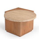 Beistelltisch Numa Natur Travertin 60 cm