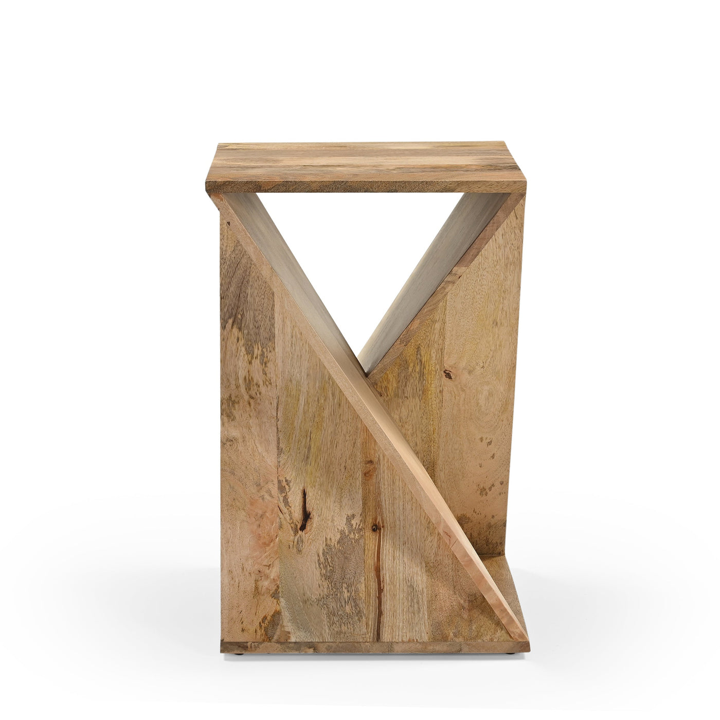 Beistelltisch X, Mangoholz