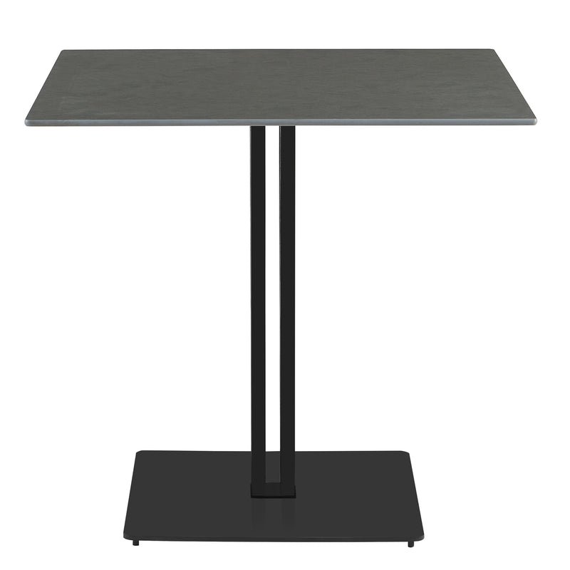 Bistrotisch quadratisch Sintered Stone, 80 cm