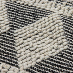 Lade das Bild in den Galerie-Viewer, Design Teppich Kiety beige schwarz Modern 2 Größen Baumwolle
