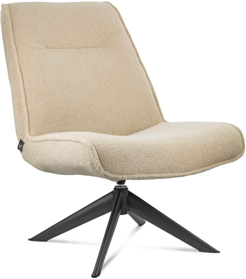 Design Drehsessel Sam Teddy Besucher Chill Sessel Wohnzimmer 5 Farben & Hocker