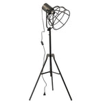 Lade das Bild in den Galerie-Viewer, Stehlampe Industrial Satelit schwarz Dreifuss
