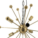 Industrial Hängelampe und Pendelleuchte Atomium Sputnik III Metall in 2 Farben