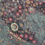 Lade das Bild in den Galerie-Viewer, Design Teppich Waat rund Modern Vintage türkis blau rot Multi in 2 Größen
