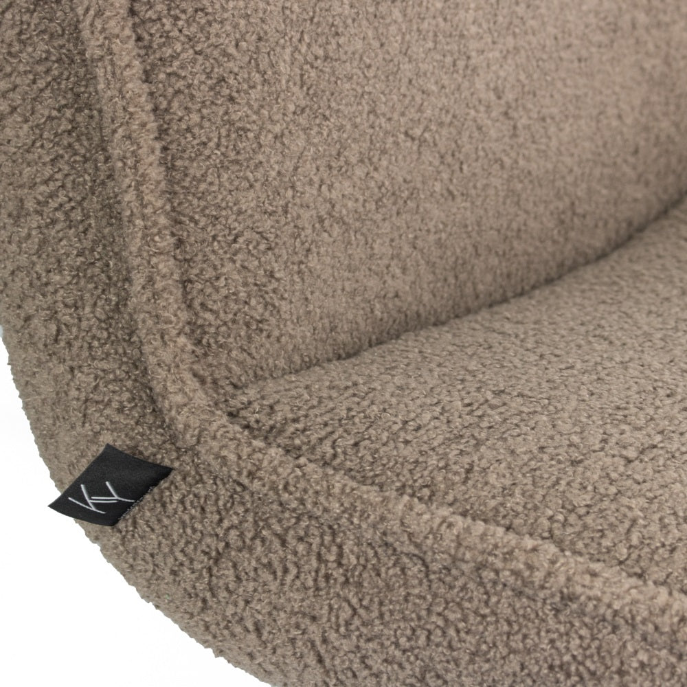 Design Drehsessel Sam Teddy Besucher Chill Sessel Wohnzimmer 5 Farben & Hocker