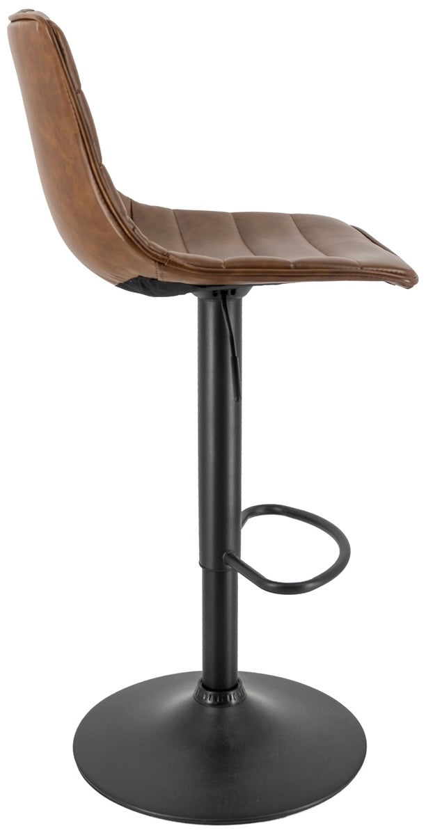Kunstleder Sitzhocker Tokyo 2 höhenverstellbar Barhocker 3 Farben