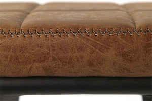 Sitzhocker Markham braun