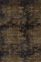 Teppich Kedmar Vintage Design gold-braun schwarz in 3 Größen