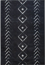 Teppich Uli Modern schwarz weiss 160x230cm